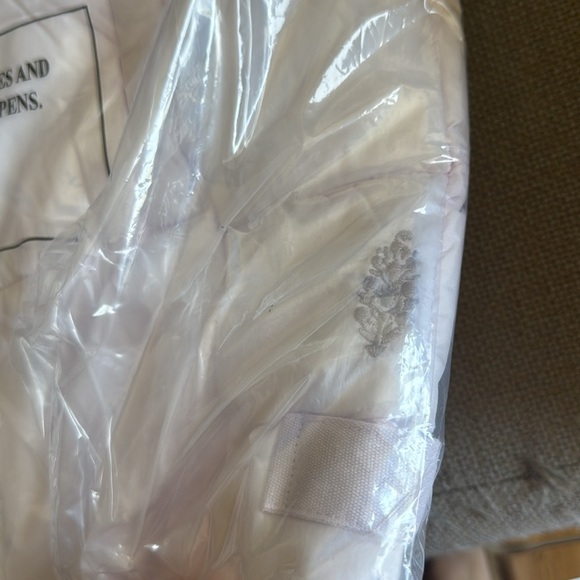 NWT $148 Free People In a Bubble Oversized Puffer Vest Rose Quartz Pink LARGE - Picture 12 of 12